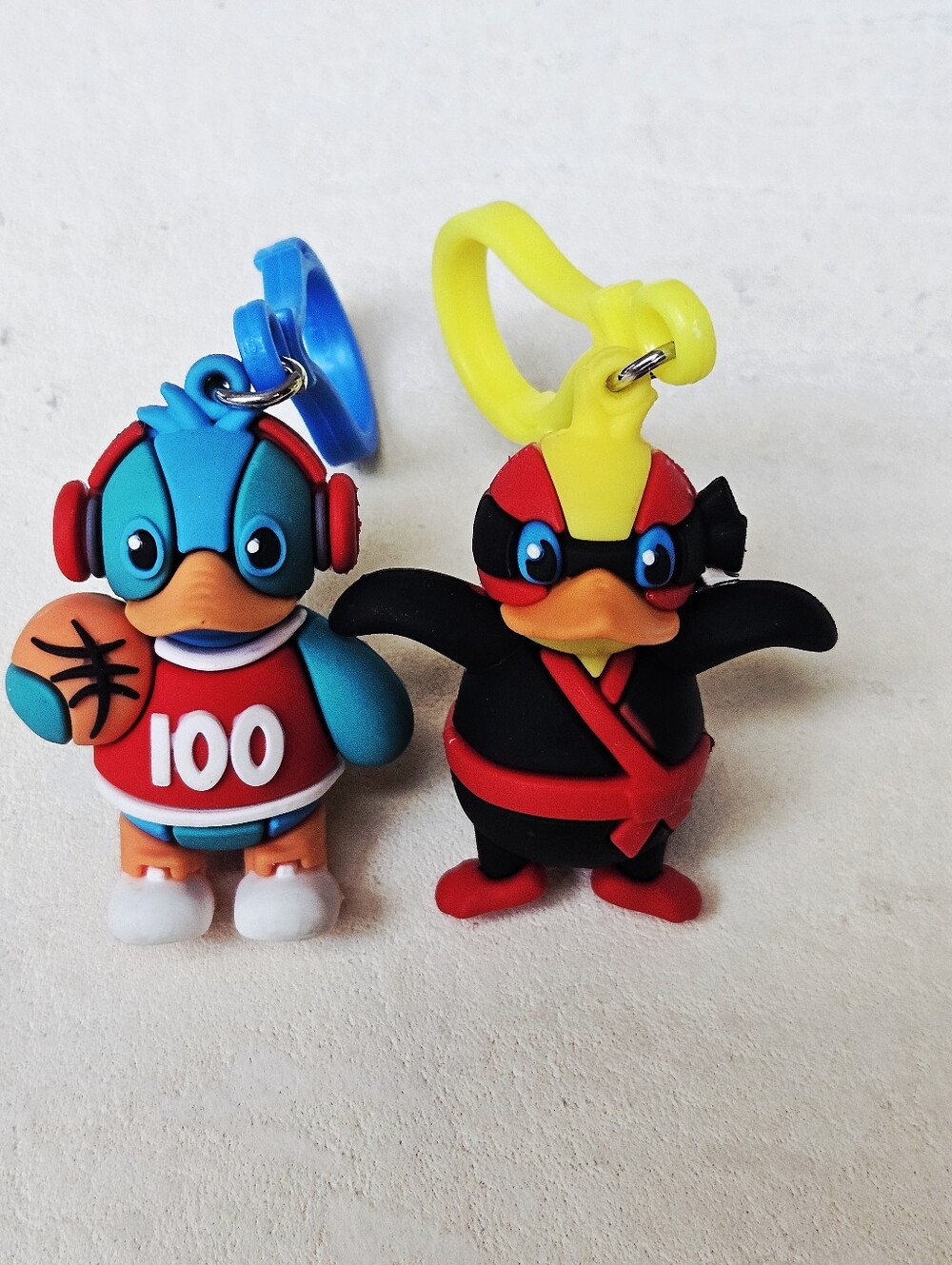 American Heart Association AHA Kids Heart Challenge Backpack Charms- Set Of 2